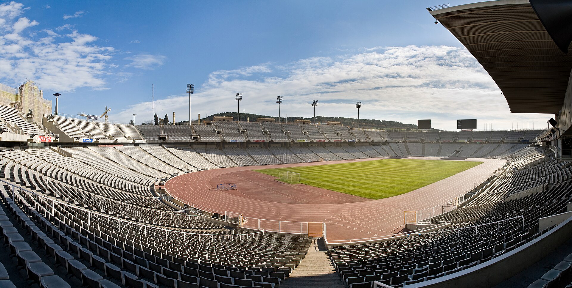 Estadi Olímpic Lluís Companys Barcelona Spain Jan 2007